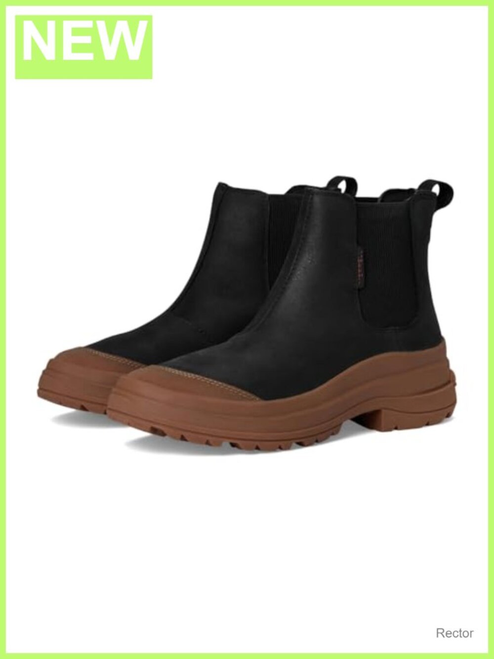 Women's Waterproof Ankle Boots Pull-On Hiking Booties Round Toe